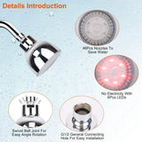 7 Color Changing LED Shower Head