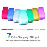 7 Color LED 200ML Ultrasonic Essential Oil Aroma Diffuser and Humidifier with Remote