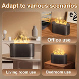 7-Color Simulated Flame Humidifier Aromatherapy Machine