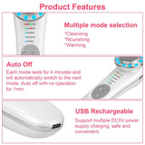 7-in-1 Facial Massager Ultrasonic High Frequency Face Lifting Machine
