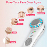 7-in-1 Facial Massager Ultrasonic High Frequency Face Lifting Machine