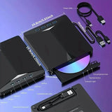 7-In-1 Portable External CD/DVD Drive