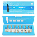 7-Piece: Pursonic Hyaluronic Acid and Natural Moisturizing Serum Set