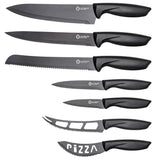 7-Piece Set: Chef Knife, Bread, Carving, Utility, Pairing, Cheese, Pizza