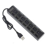 7 Port USB 2.0 Hub