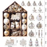 70-Pieces Set: Christmas Tree Decorations Christmas Ball