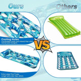 70" x 30" Inflatable Lounge Pool with Headrest