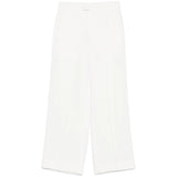 Ann Demeulemeester White Trousers - Straight Trousers Women