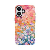 Fashionable Floral Shatter-Resistant Film Phone Case