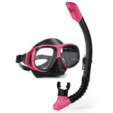 Diving Set Mask And Dry Snorkel With Myopia Option Availabl