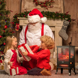 Suburbs TS17Q Electric Fireplace Stove Heater