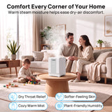 Greenland 4L Stainless Steel Steam Warm Mist Humidifier