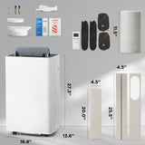 Finnmark 14,000 BTU WiFi Portable Air Conditioner