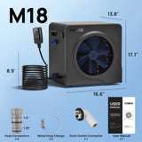 Manatee Pool Heat Pump, 18K BTU