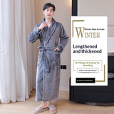 Double-sided Fleece Loose-fitting Nightgown Loungewear