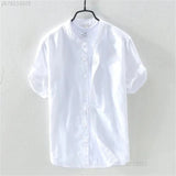 Breathable Comfortable Resort-style Ombre Short-sleeve Shirt