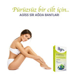 Agiss Sensitive Skin Wax Strips for Face & Body 41-Pack