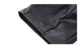 Special-shaped Deconstruction Stitching Pu Leather Pants Men's Autumn