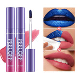 Jolilab Quick Lip Stain Peel Off,Wipe Off,Waterproof,Transfer proof,Highly Pigmented,Ultra Long Lasting Peel Off Lip Makeup With Matte finish for All-day Wear.（#03+04）
