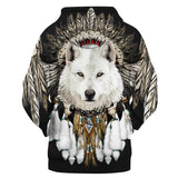 Men's Casual Loose 3D Digital Printed Hoodie