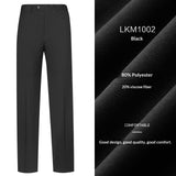Mens Drapey Dress Pants Business-Casual Formal Wear