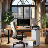 3 Drawer Metal Vertical File Cabinet With Lock Office Home Steel Vertical File Cabinet For A4 Legal
