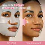 BIODANCE Bio-Collagen Real Deep Mask, Hydrating Overnight Hydrogel Mask, Pore Minimizing, Elasticity, Plumping Improvement, Korean Skin Care, Valentines Day Gifts for Her | 1.19oz(34g) x 4ea