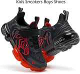 JMFCHI Boys Girls Kids' Sneakers Knitted Mesh Sports Shoes Breathable Lightweight Running Shoes for Kids Fashion Athletic Casual Shoes