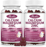 Calcium Magnesium Zinc Gummies with Magnesium Glycinate 200mg