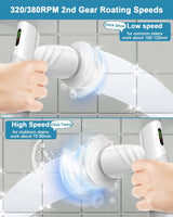 Electric Spin Scrubber