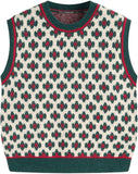 CIDER Sweater Vest Women Sleeveless Cropped Sweaters Cute Graphic Tank Tops Old Money Clothes Fall Outfits