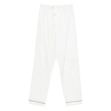 Prada White Trousers - Straight Trousers Women