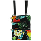 Hibiscus Plumeria Neck Wallet