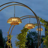Outdoor Chandelier Garden Lamp Hanging Exposed Table Lamp Pavilion Chandelier