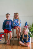 USA Daisy Crewneck Sweatshirt - more colors