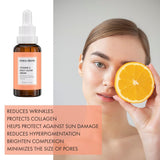 Maruderm Vitamin C and Peptide Serum: Brighten, Hydrate & Rejuvenate - Paraben & Fragrance Free, Anti-Aging Skin Brightening Treatment