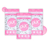 PUR Gum | Aspartame Free Chewing Gum | 100% Xylitol | Natural Spearmint Flavored Gum, 55 Pieces (Pack of 3)