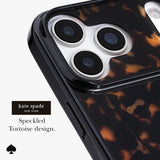 kate spade new york iPhone 17 Pro Max Case - Compatible with MagSafe - Designer Phone Case - Tortoise