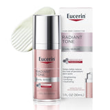 Eucerin Radiant Tone Dual Serum Dark Spot Corrector, Dark Spot Serum with Thiamidol and Hyaluronic Acid, Helps Visibly Reduce the Look of Persistent Dark Spots, 1 Fl Oz Bottle
