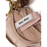 Miu Miu Neutrals Keyrings & Chains Women