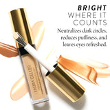 LAURA GELLER NEW YORK The Bright Stuff Illuminating Under Eye Concealer with Cooling Metal Tip - Light Coverage (07 Deep)