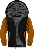 SWISSWELL Hooded Jacket for Boys Full Zip Ultra Soft Sherpa Fleece Hoodie Sweatshirt for Kids School Hooded Outerwear