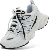JMFCHI Kids Sneakers Boys Girls Tennis Running Shoes Outdoor Hiking Sneaker for Boys Athletic Breathable