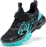 JMFCHI Boys Girls Kids' Sneakers Knitted Mesh Sports Shoes Breathable Lightweight Running Shoes for Kids Fashion Athletic Casual Shoes