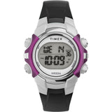 Timex Mens Digital 33mm Watch - Black Band Digital Dial Black Case