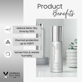 Kenra Platinum Blow-Dry Spray | Time-Saving Heat Protectant | Detangles, Smooths, and Softens | Eliminates Frizz & Resists Humidity | Medium To Coarse Hair