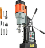 VEVOR Mag Drill Press, 1300W 1.57" Boring Diameter, 2922lbf Power Portable Magnetic Drill, 810 PRM, 11Pcs Drill Bits Electric Drilling Machine for Metal Surface, Industrial and Home Improvement