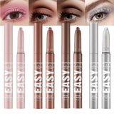 Jolilab Eyeshadow Stick Set, 8 Colors Matte Professional Bright-Colored Contouring and Highlight Eyeshadow Stick, Cream Waterproof Long Lasting High Pigmented Eye Shadow. (8, EYESHADOW B)