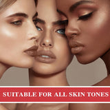 4 Pack Aloe Vera Lipstick,Long Wear Nourishing Lip stick,Waterproof Moisturizing Color Changing Lip Balm Lipstick,Lip Gloss,Magic Temp Color Change Matte Lip Gloss Makeup
