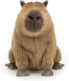 Jellycat Clyde Capybara Stuffed Animal, 9.5 inches - Capybara Plush Toy - Classic Children's Gift
